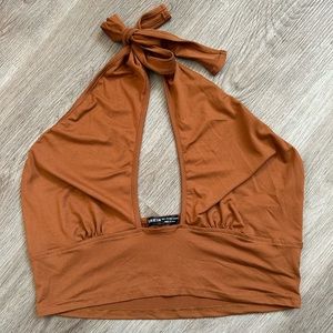 Shein Cropped Halter Top